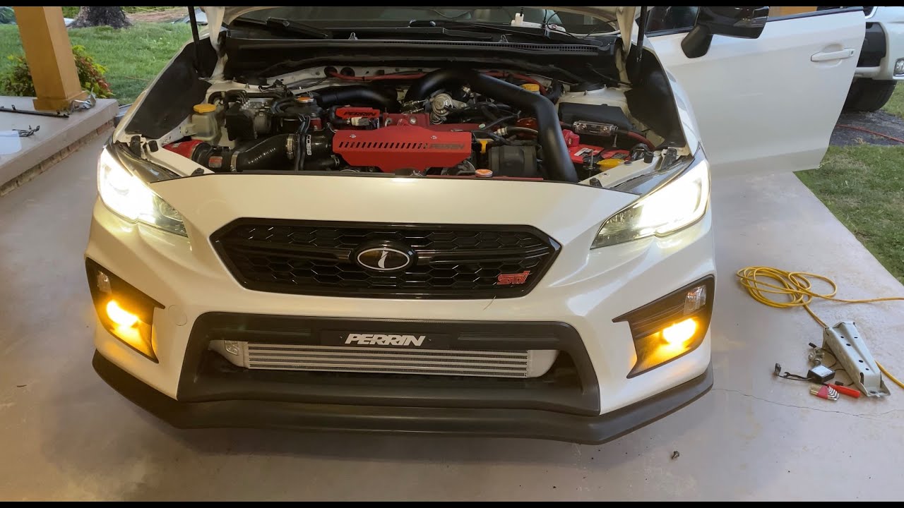 2015 Subaru STI TurboXS Intercooler Install