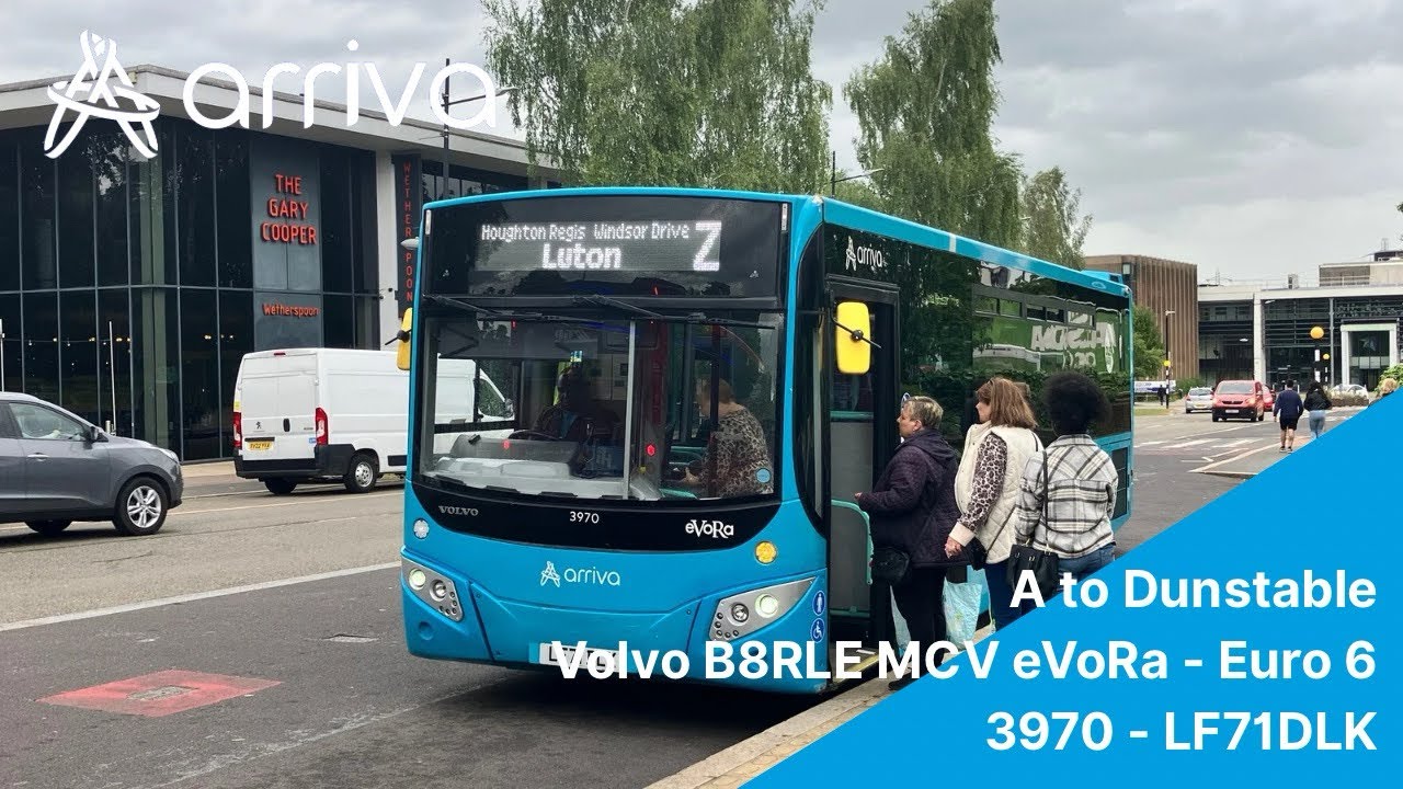 Arriva The Shires - Volvo B8RLE MCV Evora (3970 - LF71DLK) A to Dunstable