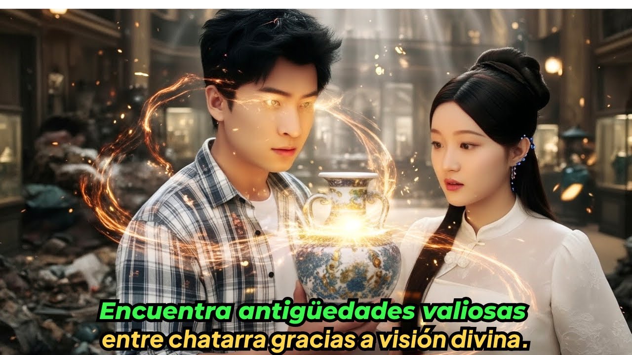 Encuentra antigüedades valiosas entre chatarra gracias a visión divina.