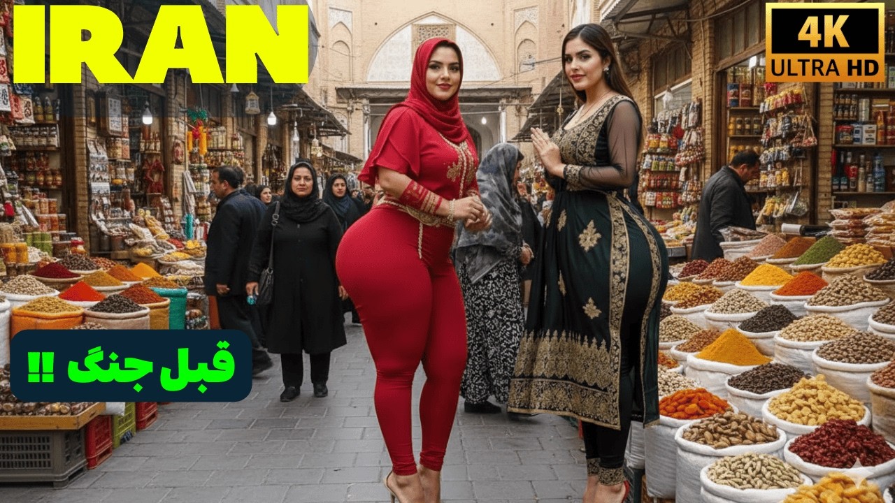 Qazvin Traditional Bazaar & Street Food | A Persian Adventure! 🇮🇷