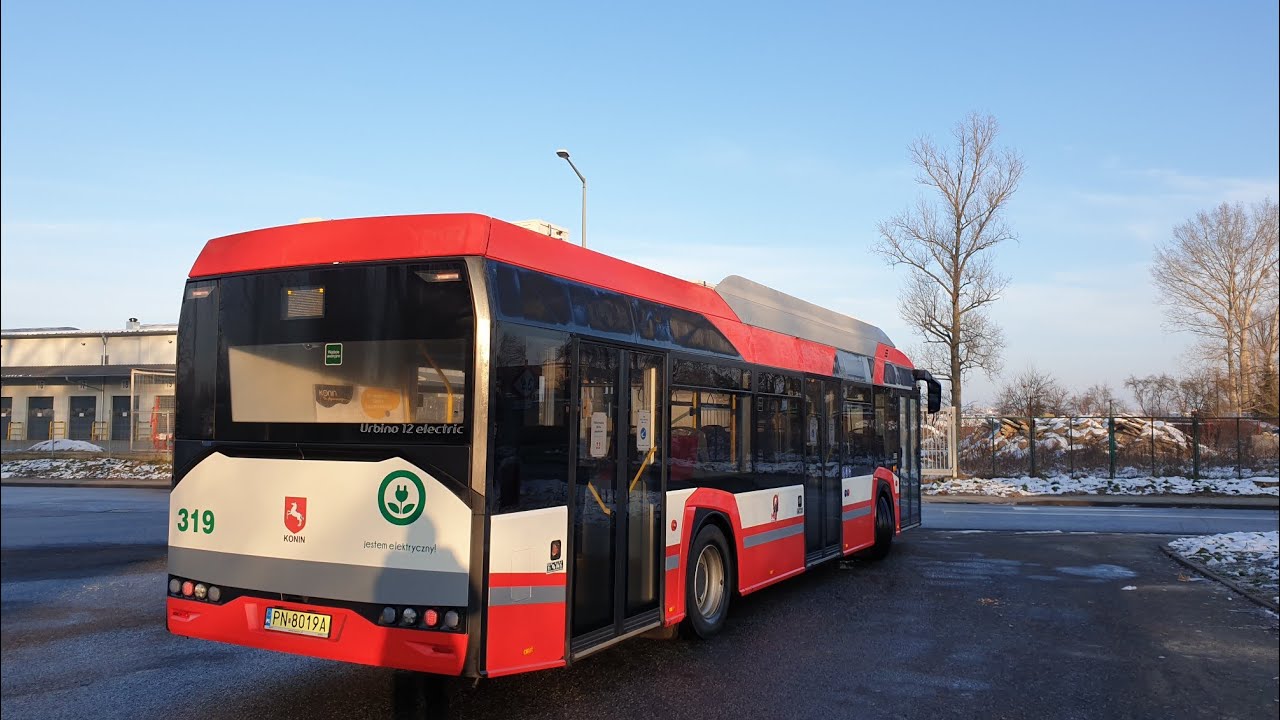 MZK Konin - Solaris Urbino 12 IV FL Electric #319 | linia 50