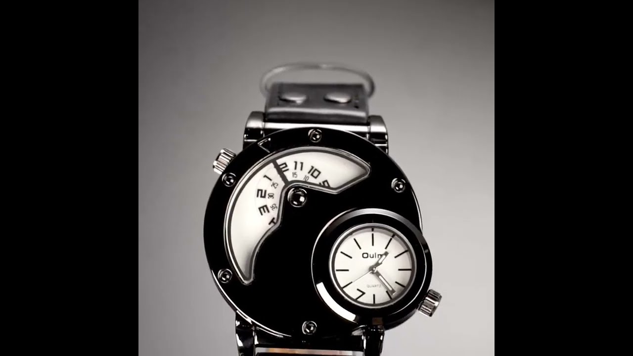 Spartawatches Dual Time Zone Cool Sports Men's Quartz Watch