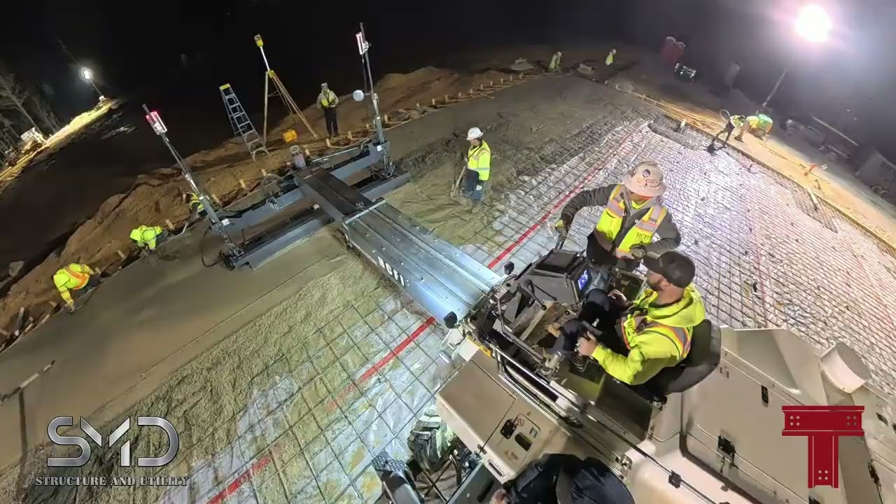 SMD Concrete Pad Pour