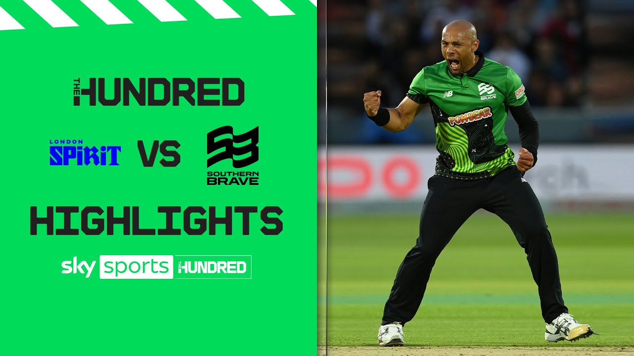 5 needed off final ball of tense game! | London Spirit v Southern Brave | The Hundred Highlights Men