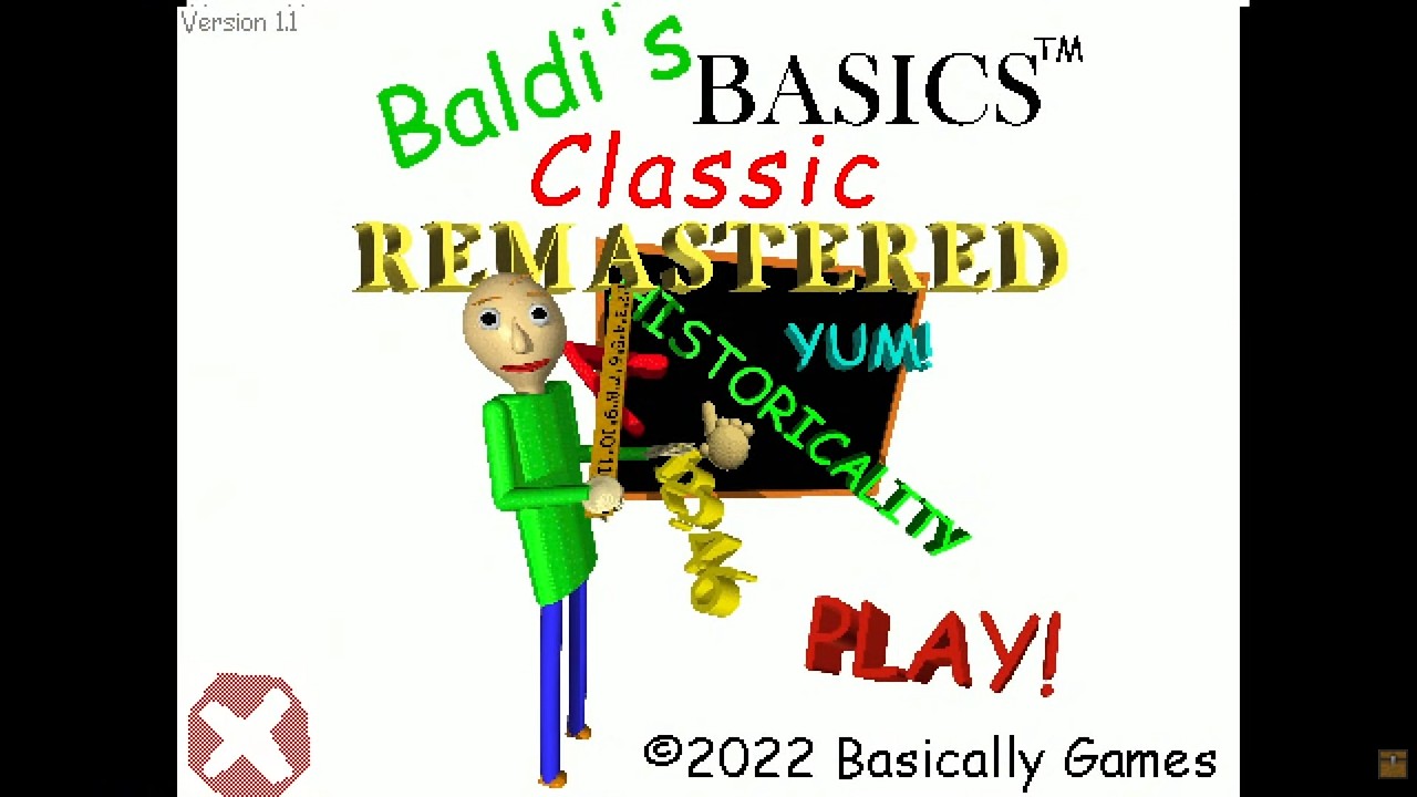 Прохождение Baldi's Basics in Education and Learning