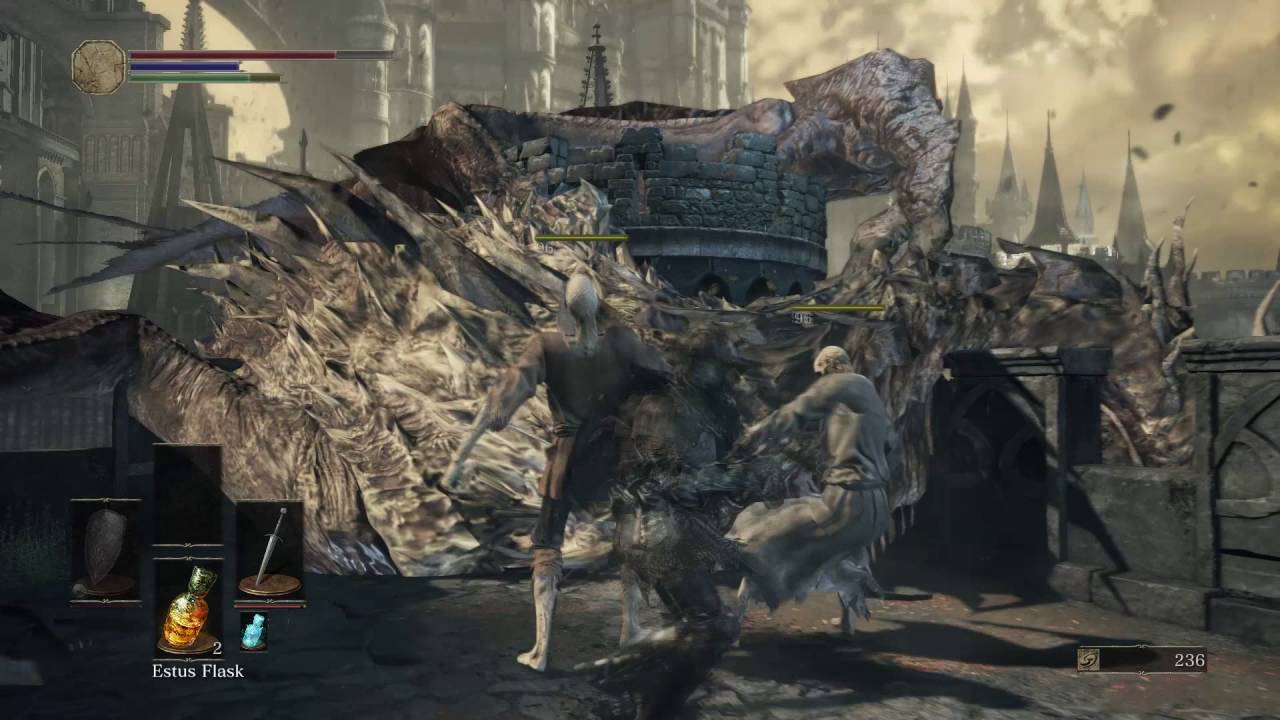 dank souls 3 gameplay