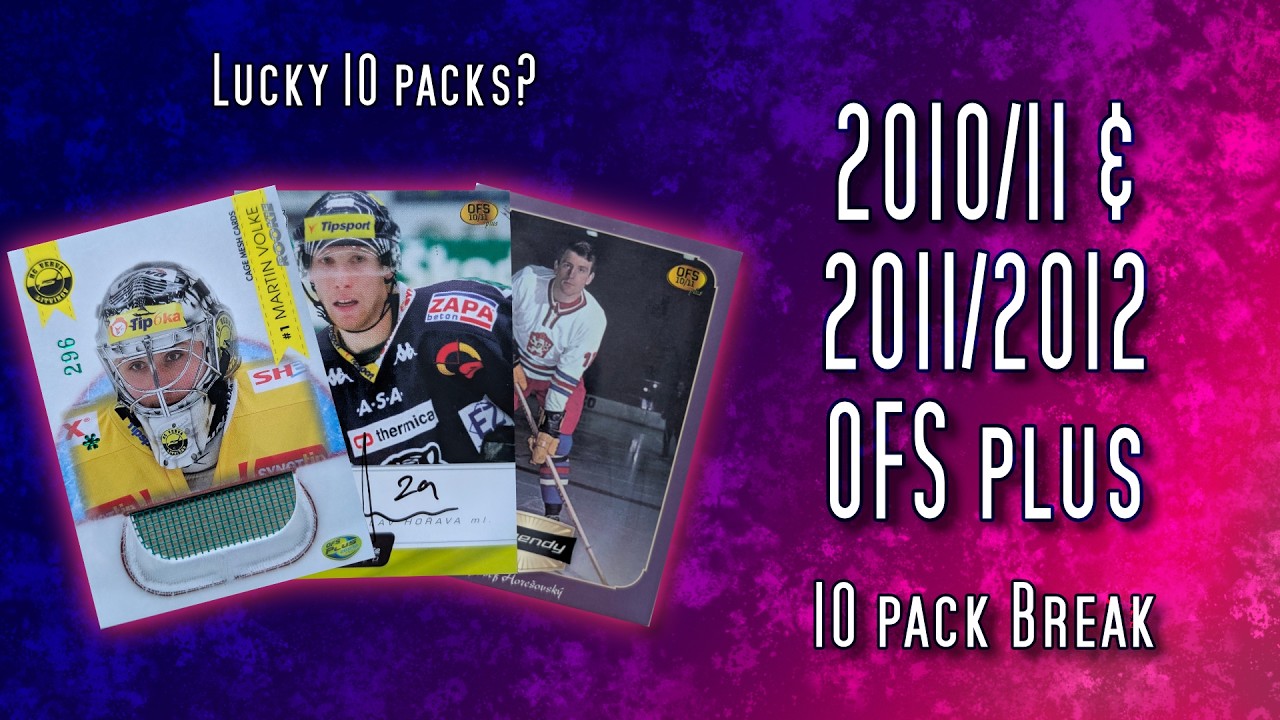 Improving my collection and pulling hits! These old Czech hockey card packs delivered.