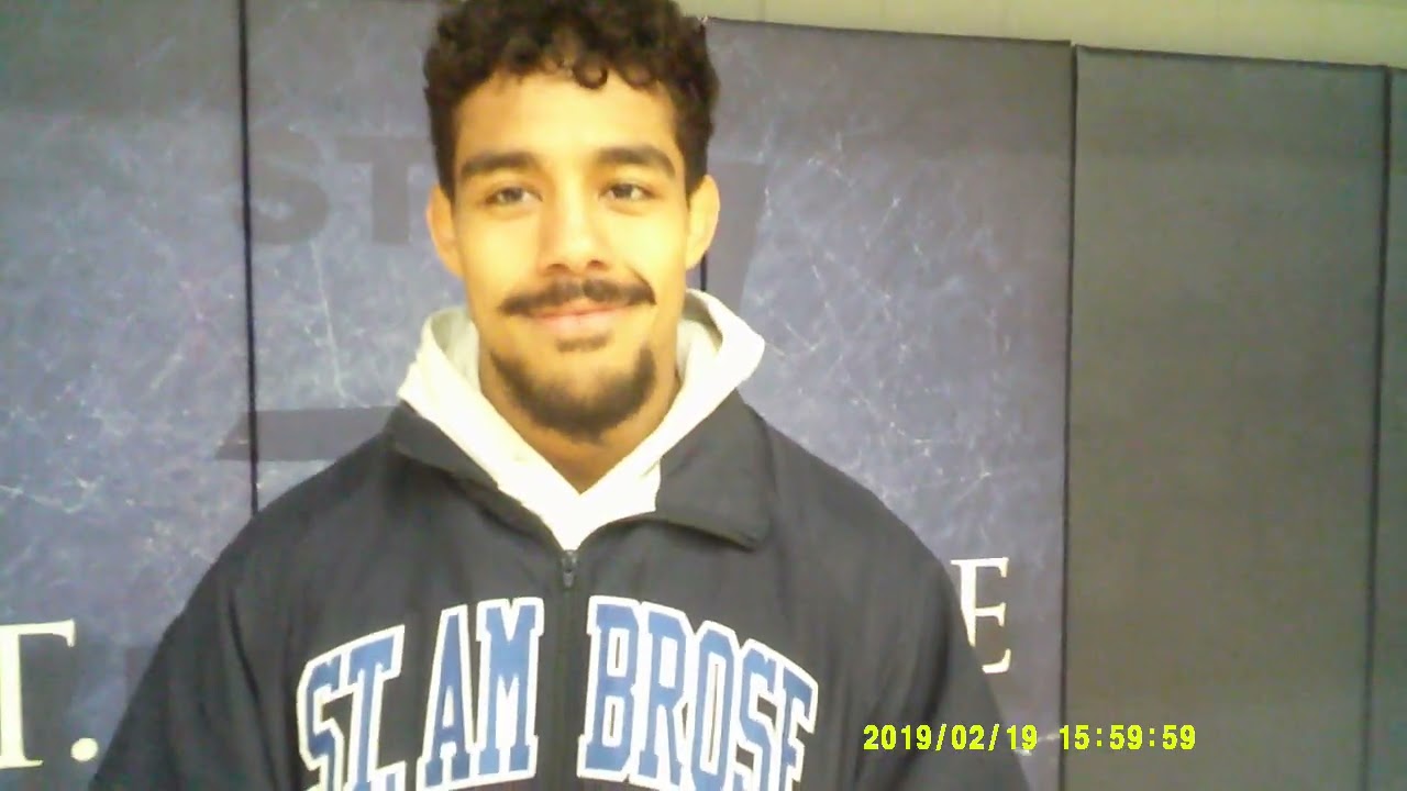 JT1Wrestle Interview - Georgino Moraga of St Ambrose