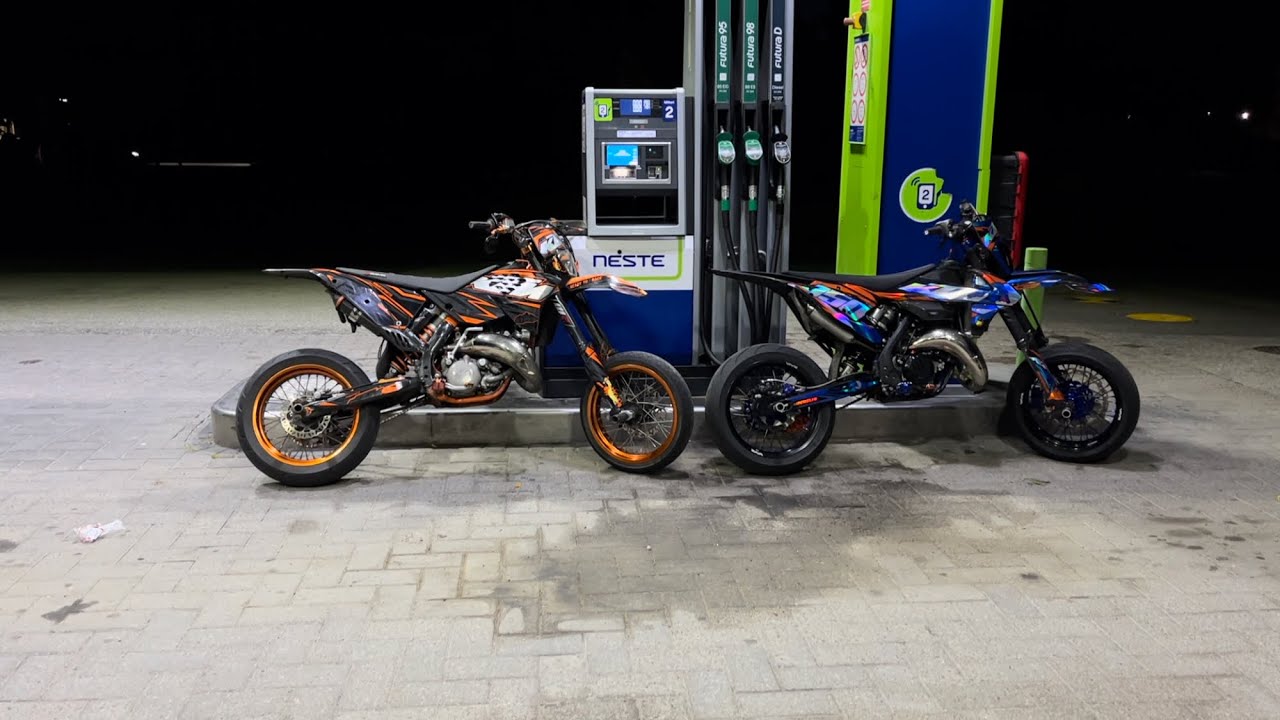 Ktm Exc 125 & Ktm Xc-w 150 Wildout | Fantic XE 125 Testit