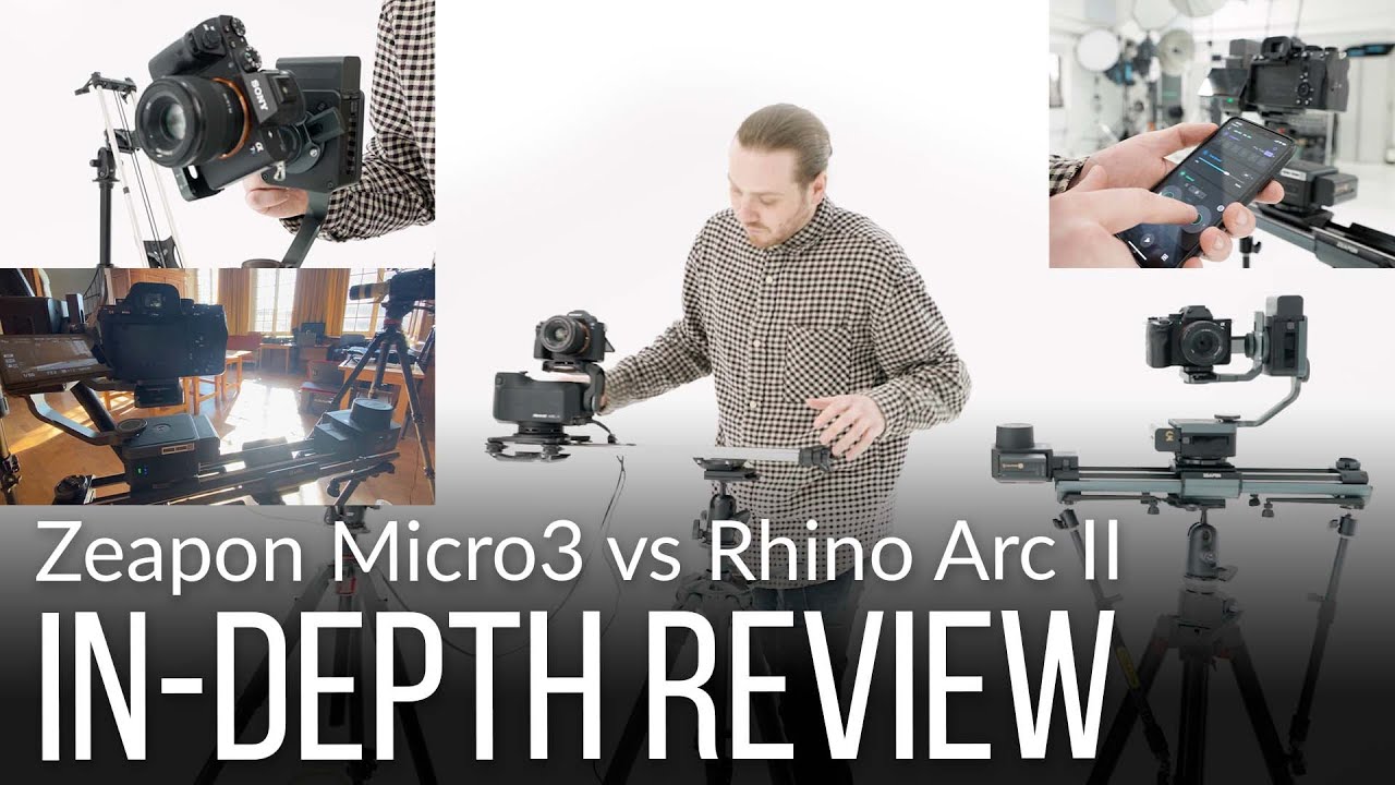 Zeapon Micro3 vs Rhino Arc II: Which Motorized Slider System Is Better? 📹