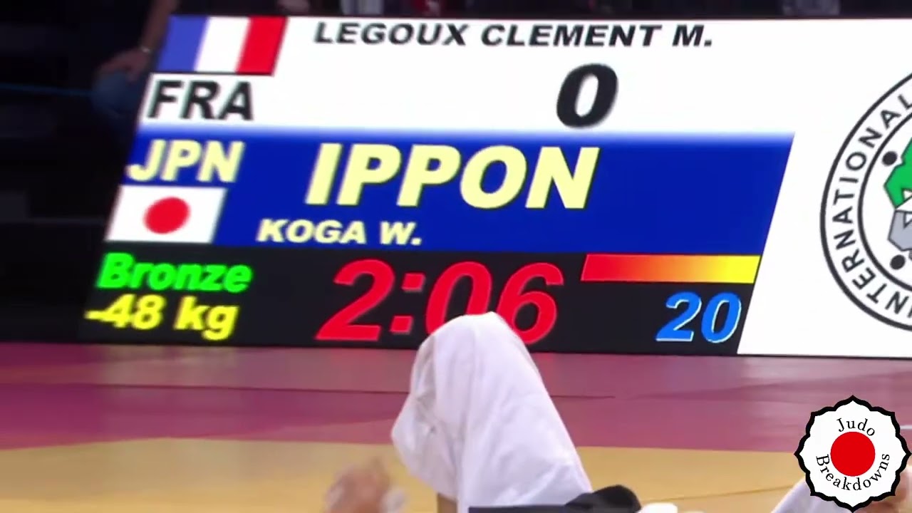 Melanie Clement vs. Wakana Koga - U48 Womens Judo Grand Slam Paris 2022