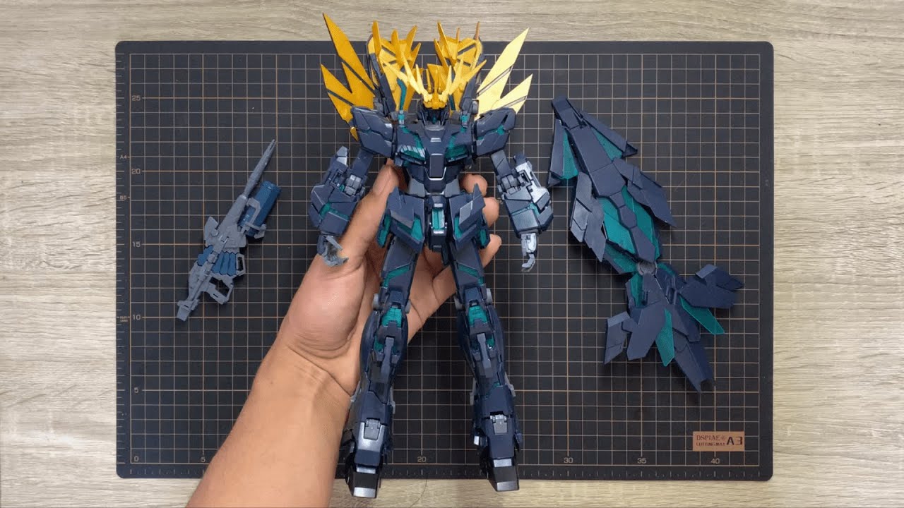 Unicorn Banshee Gundam MG 1/100 | ASMR BUILD | Daban 6643 | Mobile Suit Gundam Narrative