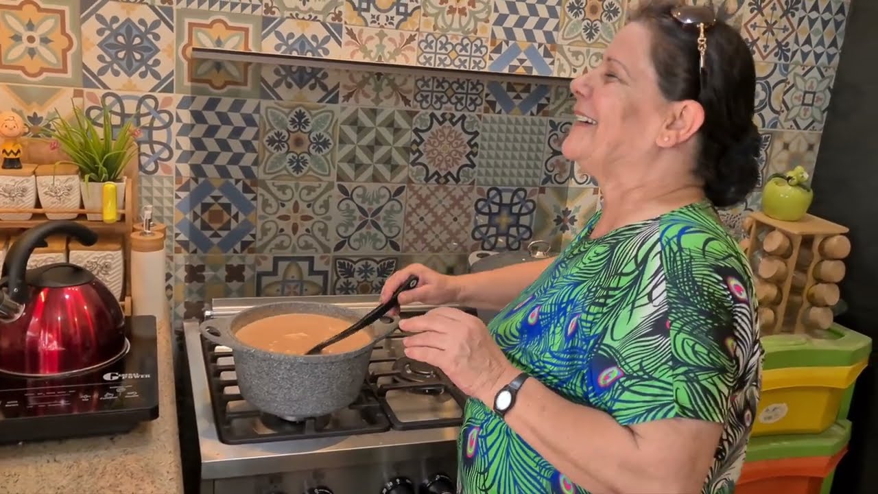 خالتي طبختنلنا أكلة أفريقية 🤩(الفستقية)