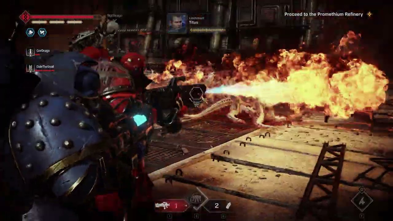 Space Marine 2: Absolute Inferno as Heavy