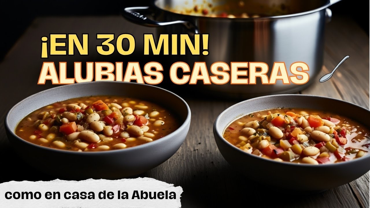 Alubias con Verduras en 30 Min 🫘🍲 ¡Receta Fácil y Súper Sabrosa! | Barco y Vega 🌿
