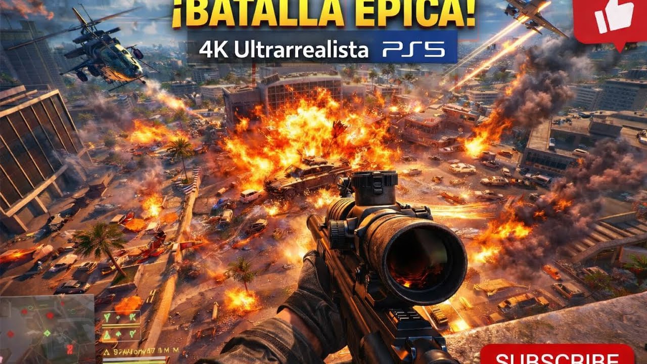 &Aacute;GUILA EN LA TORRE.ULTRARREALISTA 4K 60 FPS#ps5 #battlefied6 #redsecgameplay #sniperelite 