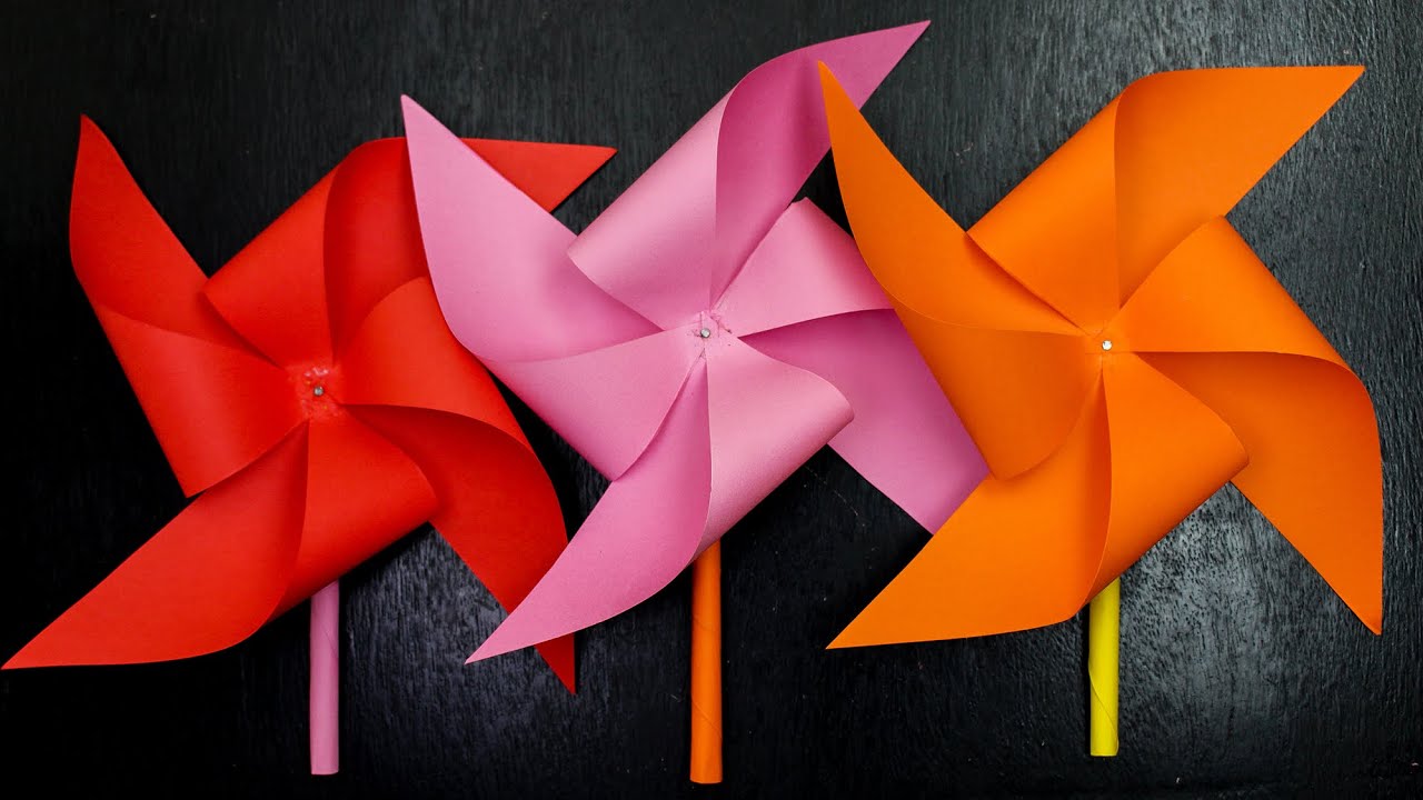 DIY :  Paper Windmill