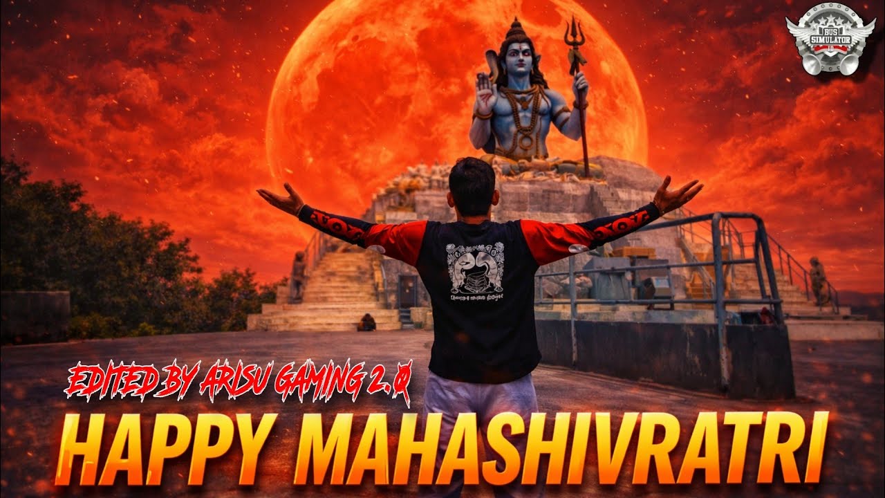Happy Mahashivratri!!🕉️Bus Simulator Indonesia🏔️😍