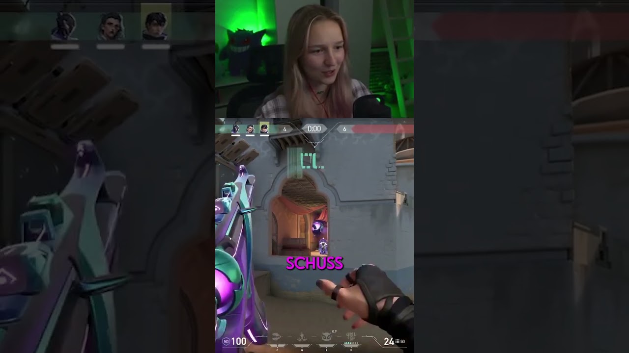 s&uuml;&szlig;er Schuss 💅 #valorant #valorantclips #twitchclips