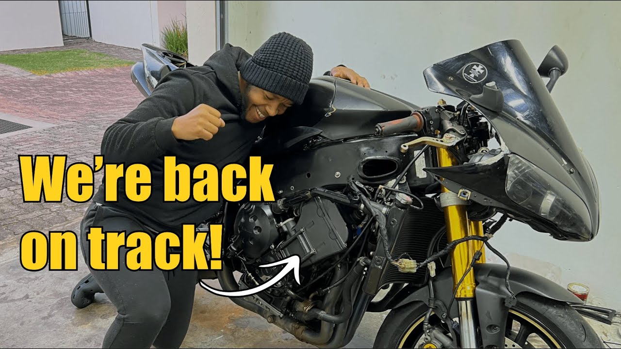 Восстановление разбитого мотоцикла Yamaha R1 2005 года | Часть 5