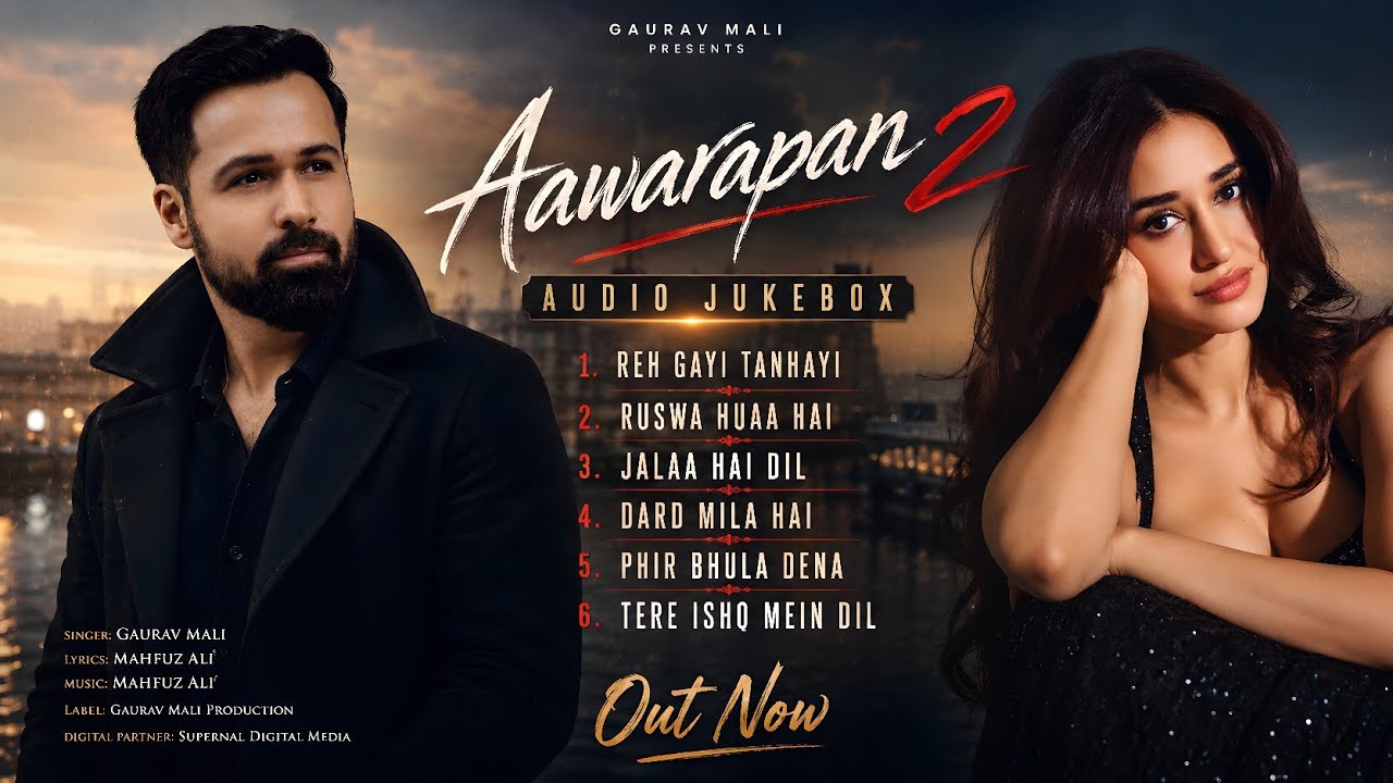 New Song 2026 | New Hindi Song | Aawarapan 2 Audio Jukebox | Emraan Hashmi | Disha Patani | New Song