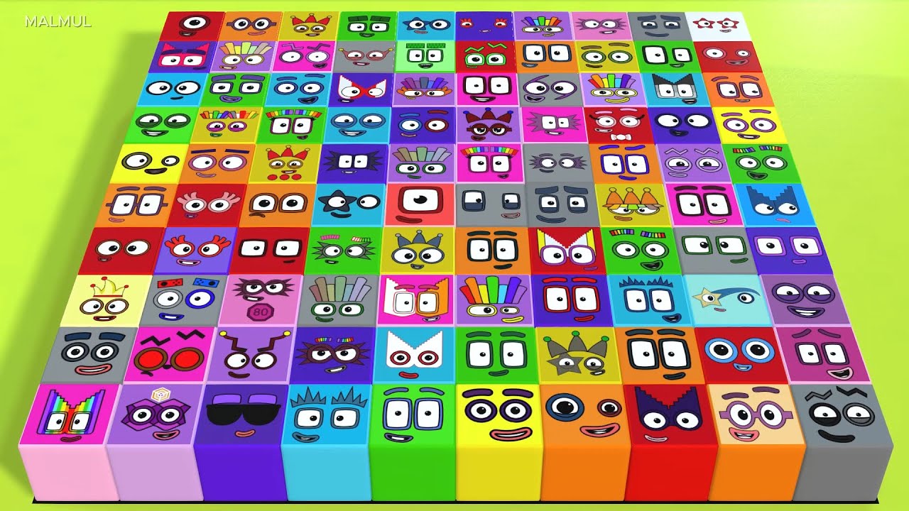 Counting New Numberblocks | Learning Numbers 1 to 100 for Kids