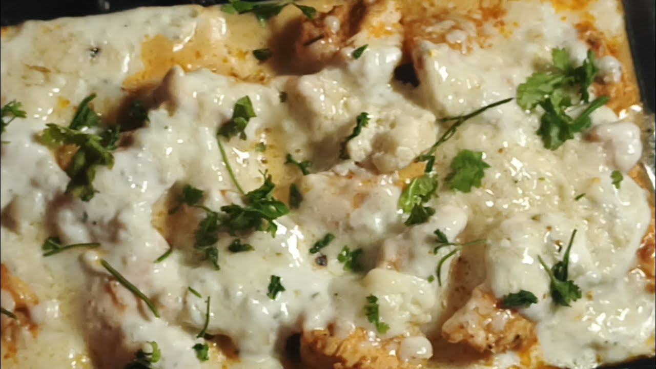 Eid special cheesy chicken recipe 