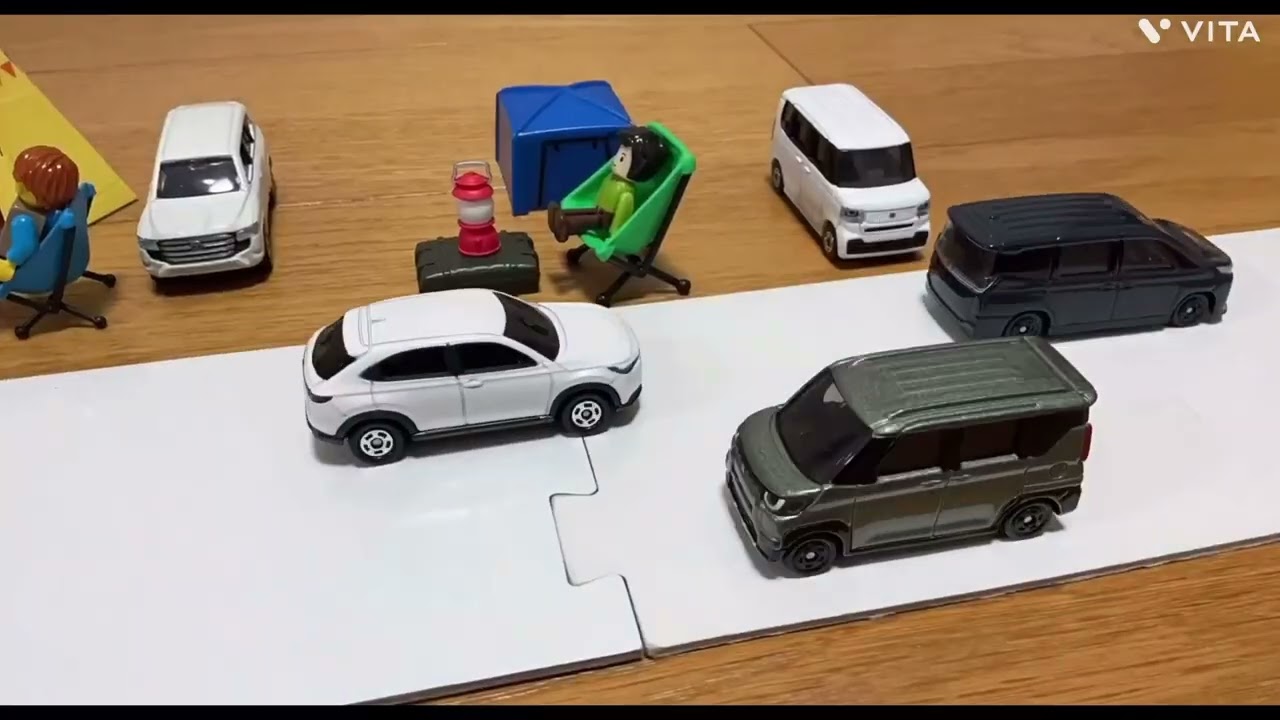 〈トミカコマ撮り〉キャンプ総集編