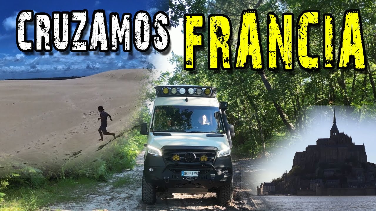 Exploramos la costa oeste de Francia - VUELTA al MUNDO furgo 4x4 Familia Nómada #031