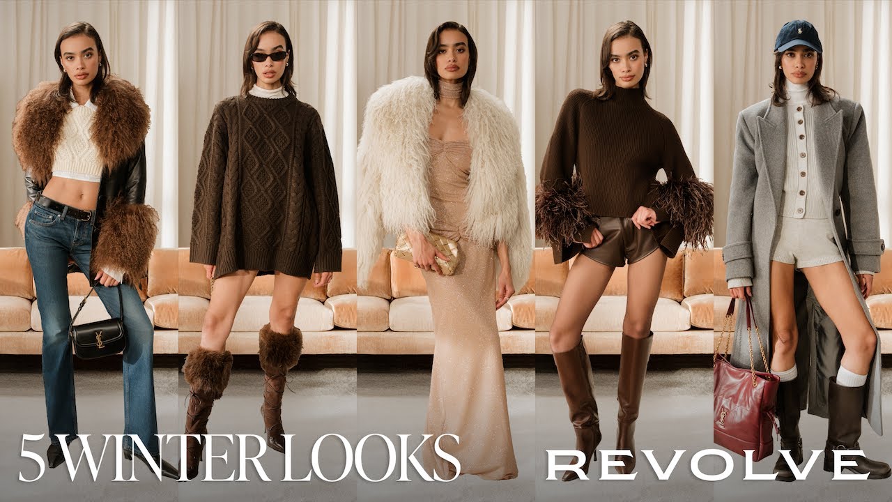 Winter Outfit Inspiration from Celebrity Stylist Molly Dickson | 5 Winter Looks | REVOLVE