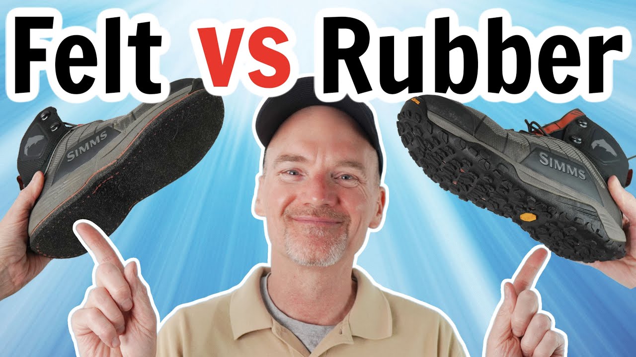 Which is Better Felt vs Rubber Wading Boots?