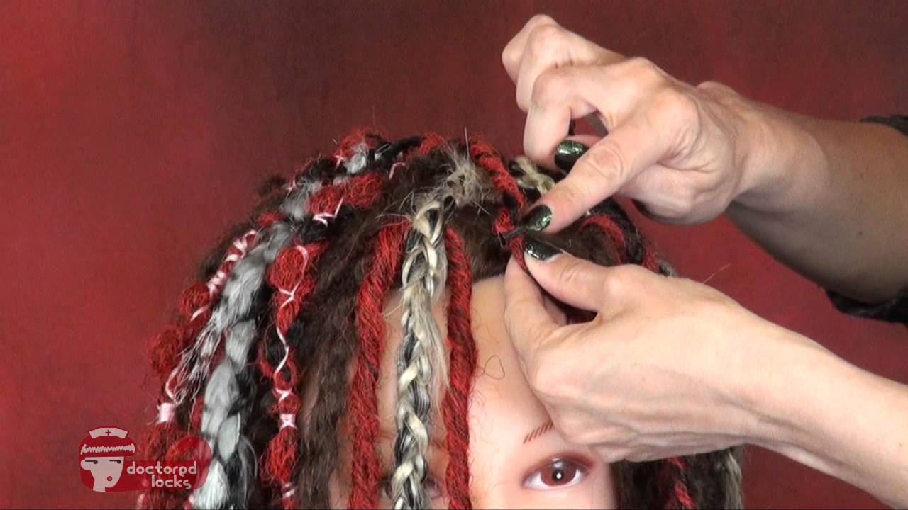 Enhancing Natural Dreadlocks with Synthetic Dreads- DoctoredLocks.com