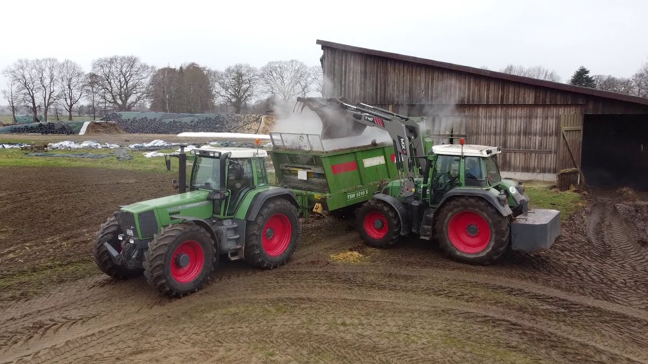 Lohnunternehmen Hoffmeyer Husum/ 2000t Miststreuen XXL