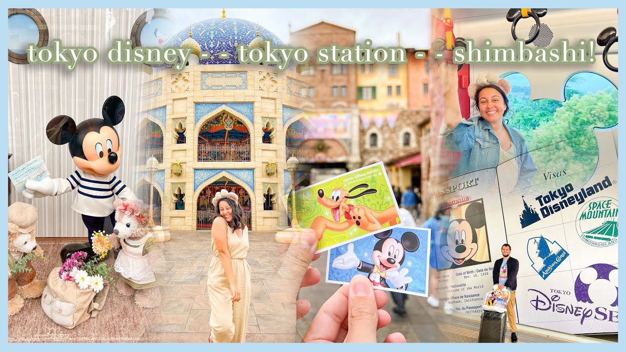 Leaving Tokyo Disney, getting a JR pass, + staying in Shimbashi! | JAPAN VLOGS #3
