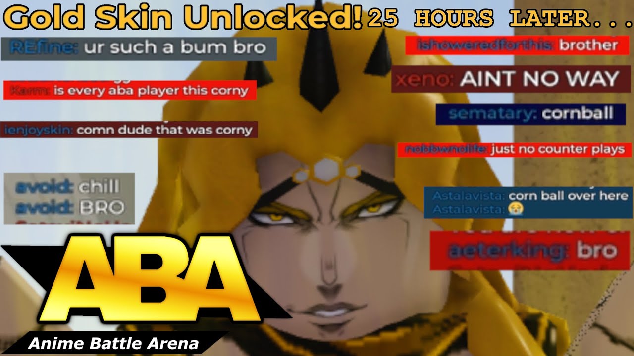 I PLAYED KARS UNTIL I GOT HIS GOLD! | Roblox ABA