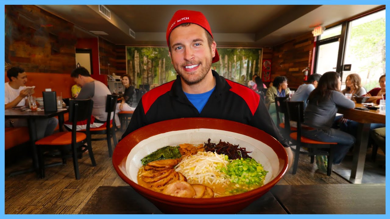 Supersized Ramen Noodle Challenge in California | Giant Bowl of Japanese Ramen