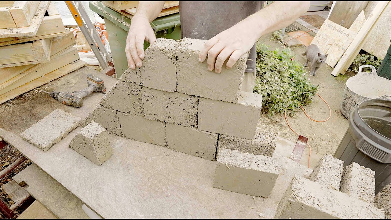 (04) Making Hempcrete Bricks and Moulds