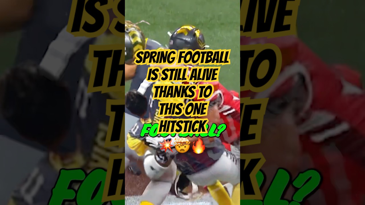 This hit SAVED spring football 🤯🔥 #ufl #springfootball #football
