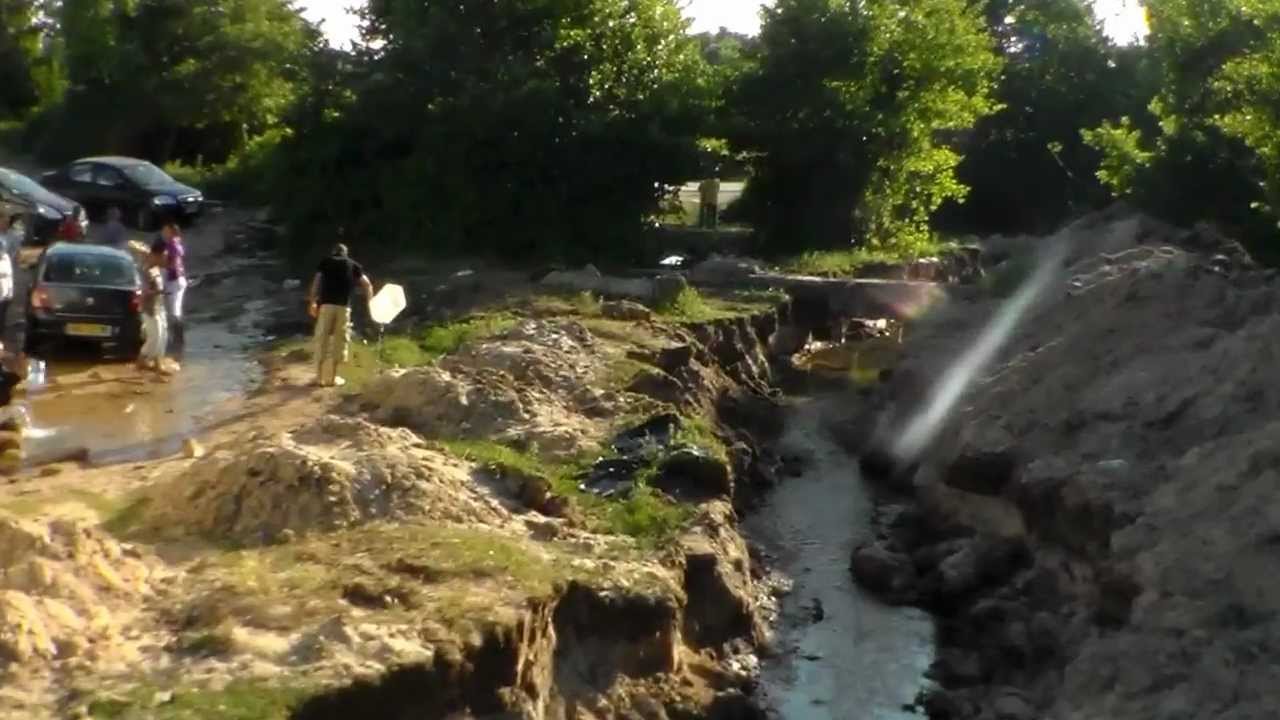 malgré la crise de l'eau potable à el tarf voila la collection de l'eau des sources naturelle.3