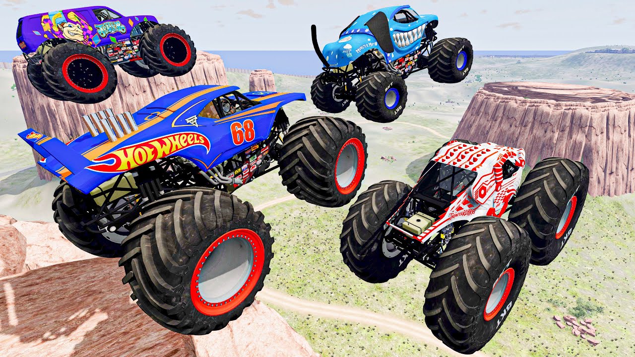 Incredible Monster Trucks Best of Monster Jam #24 Freestyle, Insane Monster Truck Crashes, Racing