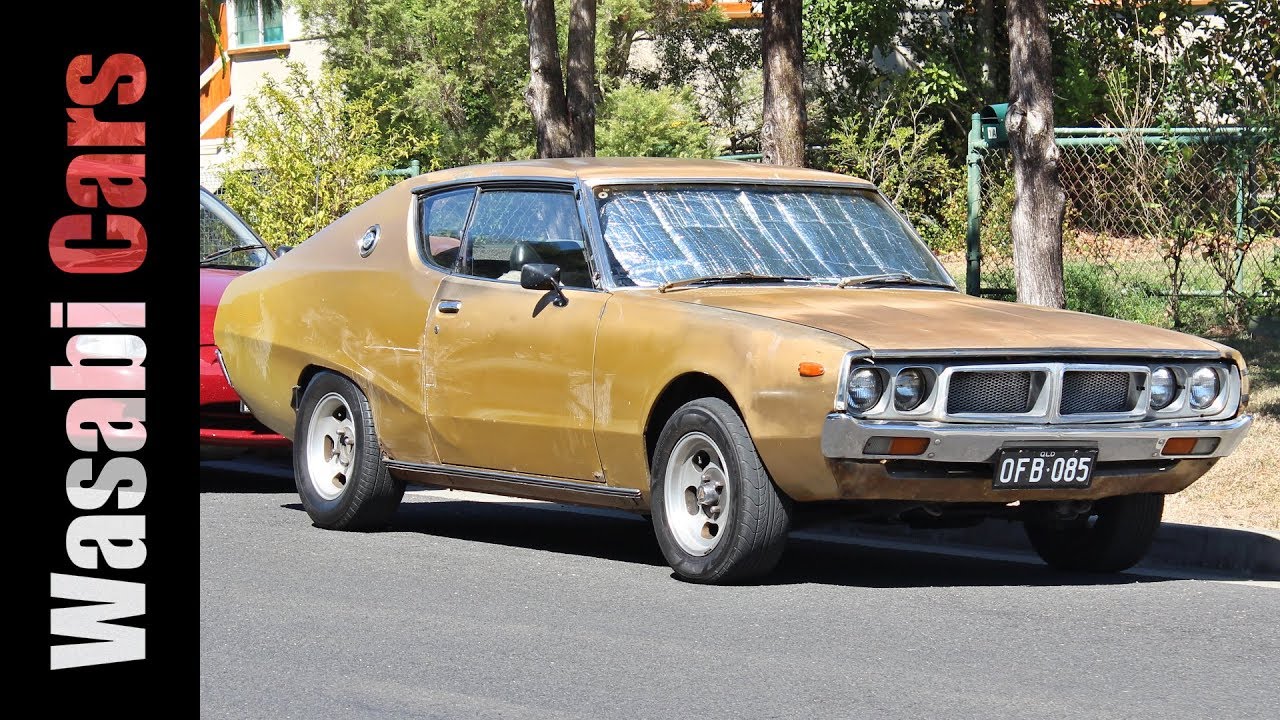 As Good As Gold: Datsun 240K Hardtop On The Street In Australia