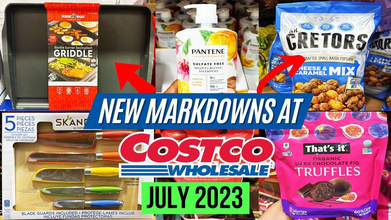 🔥NEW MARKDOWNS AT COSTCO (JULY 2023):🚨HUGE PRICE DROPS!!! GREAT FINDS!!!