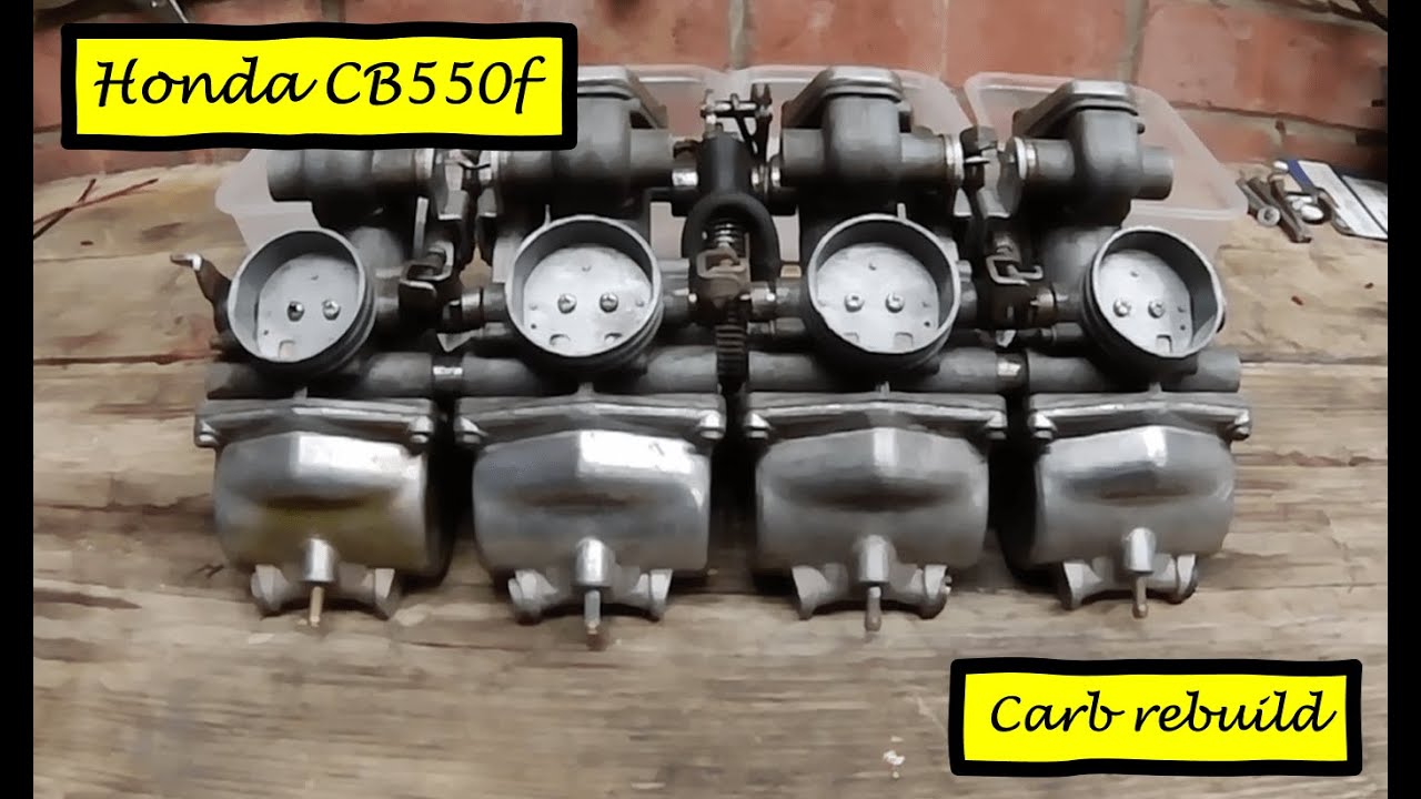 Honda CB550f - Carburettor rebuild Keihin 069A (Type 1)