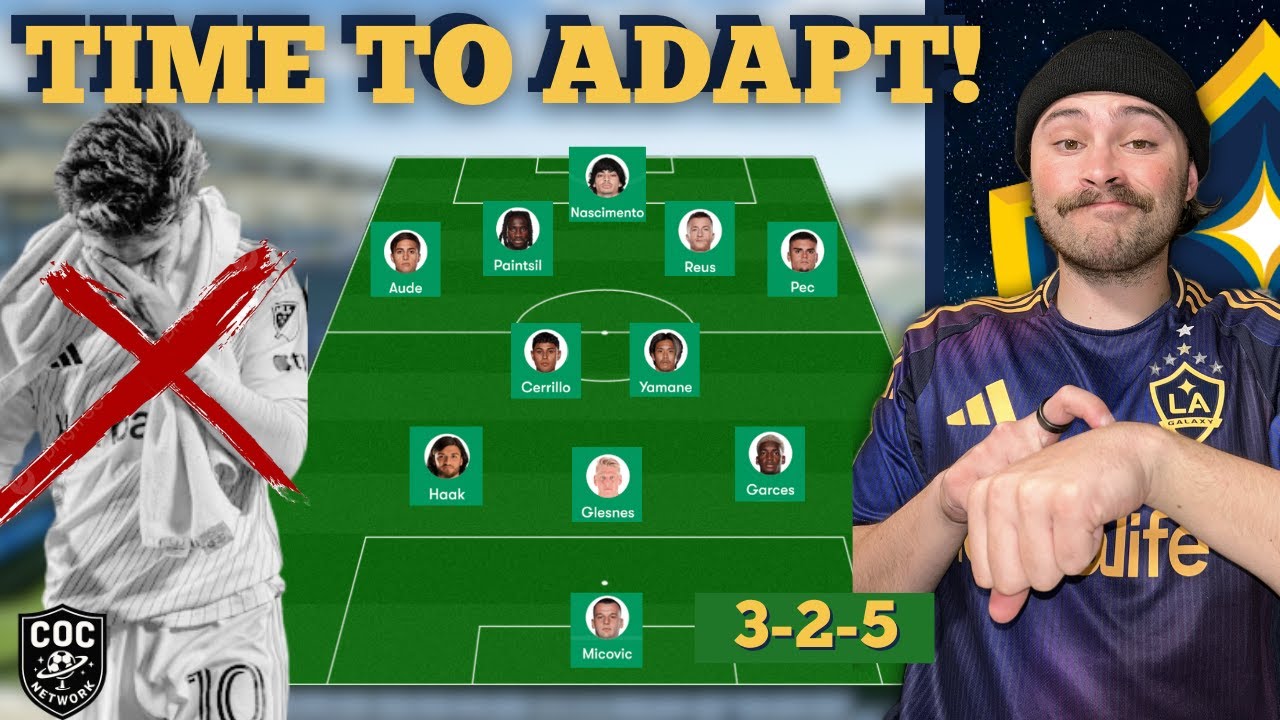 💥 Why the Galaxy Must Change Tactics | Vanney’s 3-2-5 Could Save Their Season ⚽