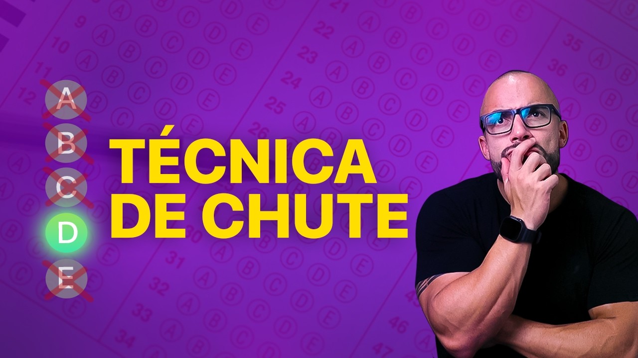 TÉCNICA DE CHUTE PARA ACERTAR QUESTÕES DO ENEM