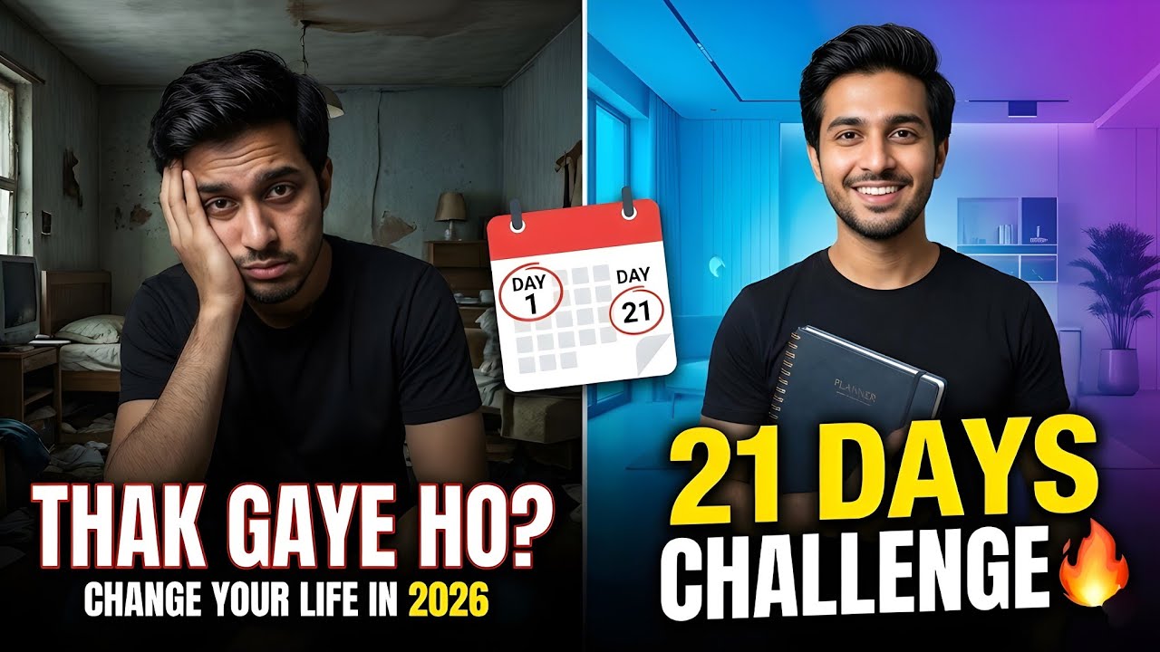 21 DAYS CHALLENGE🔥 | Change Your Life in 2026