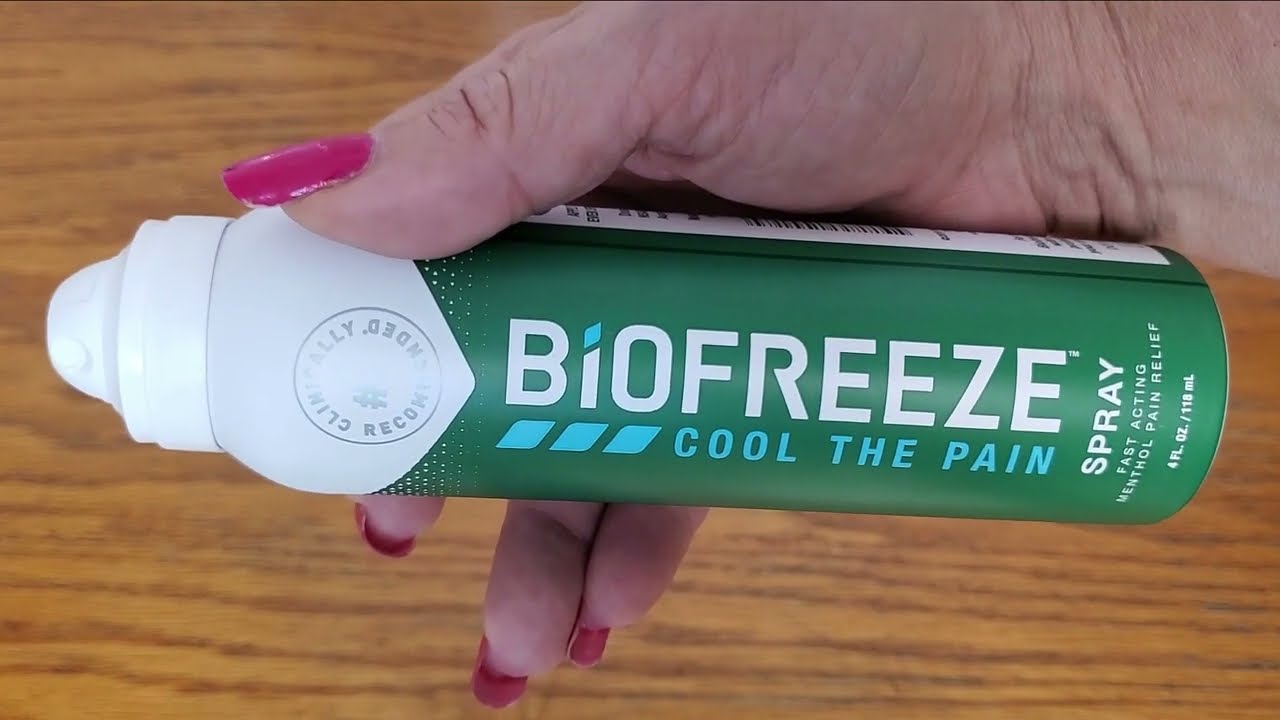 Biofreeze Pain Relieving Spray