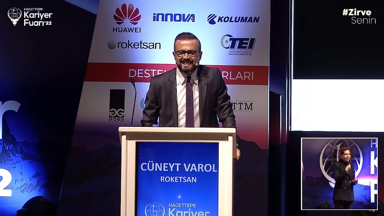 HACETTEPE KARİYER FUARI | ROKETSAN CÜNEYT VAROL OTURUMU