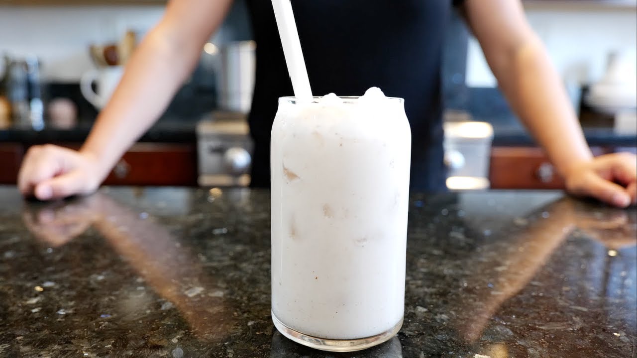 How to make Refreshing Coconut Agua Fresca recipe | Coconut Milk water Drink