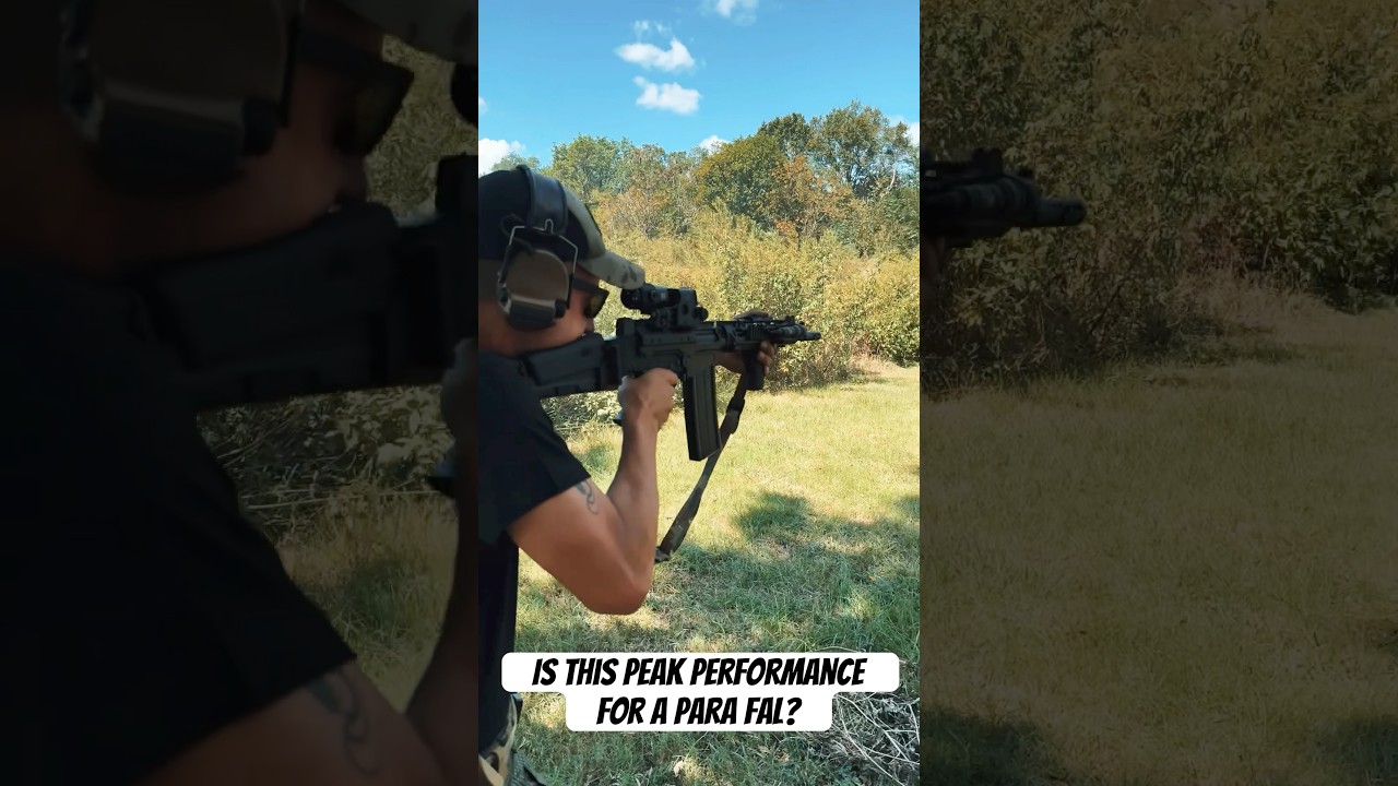 DSA SA58 Para FAL with the Battle Rifle Stock